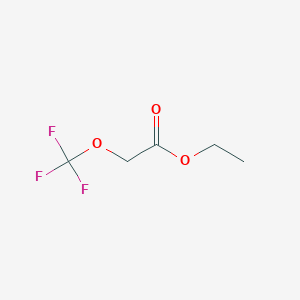 molecular formula C5H7F3O3 B2475762 Ethyl 2-(trifluoromethoxy)acetate CAS No. 1027157-11-4