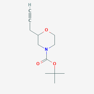 Tert-butyl 2-(prop-2-yn-1-yl)morpholine-4-carboxylate