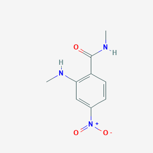 N-Methyl-2-(methylamino)-4-nitrobenzamide