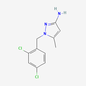 1-(2,4-dichlorobenzyl)-5-methyl-1H-pyrazol-3-amine