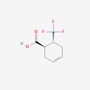 (1R,6R)-6-(Trifluoromethyl)cyclohex-3-ene-1-carboxylic acid
