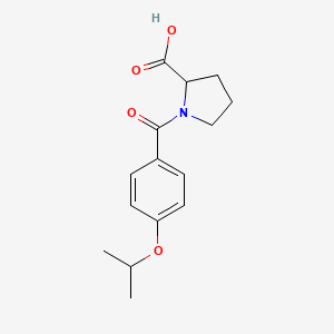 1-(4-Isopropoxybenzoyl)pyrrolidine-2-carboxylic acid
