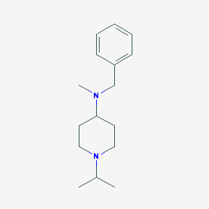 molecular formula C16H26N2 B247594 N-BENZYL-N-(1-ISOPROPYL-4-PIPERIDYL)-N-METHYLAMINE 