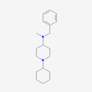 molecular formula C19H30N2 B247596 N-benzyl-1-cyclohexyl-N-methylpiperidin-4-amine 