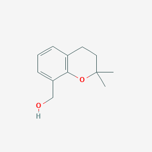 molecular formula C12H16O2 B2475988 (2,2-Dimethylchroman-8-yl)methanol CAS No. 355837-47-7