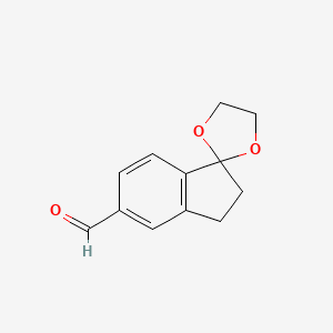 5-Formyl-indan-1-one 1,2-ethanediol ketal