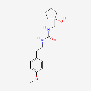 1-((1-Hydroxycyclopentyl)methyl)-3-(4-methoxyphenethyl)urea