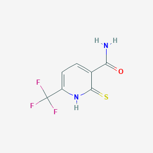 2-Mercapto-6-(trifluoromethyl)nicotinamide