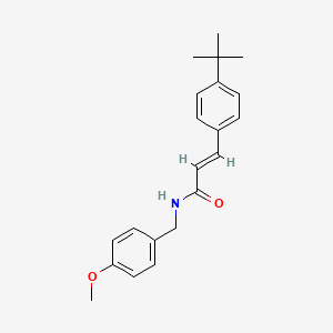 3-[4-(tert-butyl)phenyl]-N-(4-methoxybenzyl)acrylamide