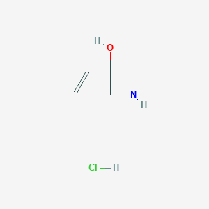 3-Ethenylazetidin-3-ol;hydrochloride