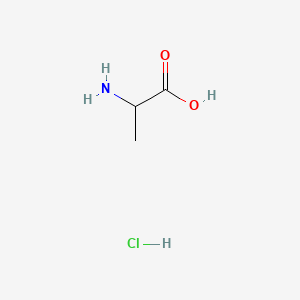 molecular formula C3H8ClNO2 B2476697 Aminopropionate hydrochloride CAS No. 25616-13-1