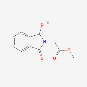 methyl (1-hydroxy-3-oxo-1,3-dihydro-2H-isoindol-2-yl)acetate