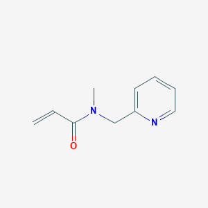N-methyl-N-(pyridin-2-ylmethyl)prop-2-enamide