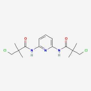 3-chloro-N-{6-[(3-chloro-2,2-dimethylpropanoyl)amino]-2-pyridinyl}-2,2-dimethylpropanamide