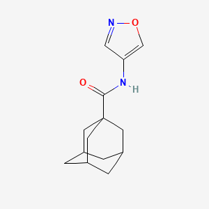 (3r,5r,7r)-N-(isoxazol-4-yl)adamantane-1-carboxamide