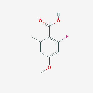 2-Fluoro-4-methoxy-6-methylbenzoic acid