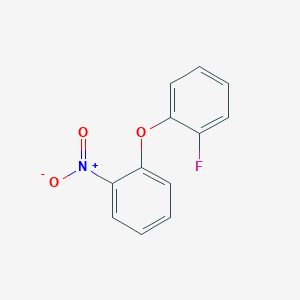 molecular formula C12H8FNO3 B2476873 2-Fluorophenyl 2-nitrophenyl ether CAS No. 93974-08-4