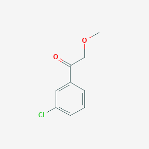 molecular formula C9H9ClO2 B2476887 1-(3-Chlorophenyl)-2-methoxyethanone CAS No. 247179-34-6