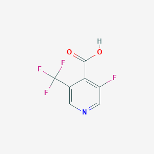 3-Fluoro-5-(trifluoromethyl)isonicotinic acid
