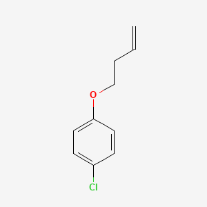 molecular formula C10H11ClO B2476948 1-(But-3-en-1-yloxy)-4-chlorobenzene CAS No. 68537-05-3