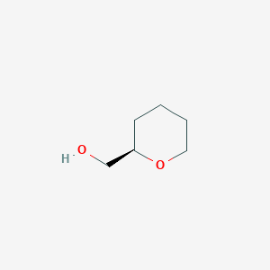 molecular formula C6H12O2 B2477041 [(2R)-oxan-2-yl]methanol CAS No. 100-72-1; 70766-06-2