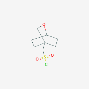 2-Oxabicyclo[2.2.2]octan-4-ylmethanesulfonyl chloride