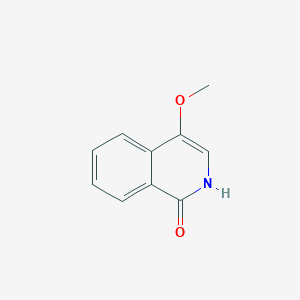 molecular formula C10H9NO2 B2477433 4-Methoxy-1(2h)-isoquinolinone CAS No. 31053-32-4