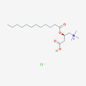 B2477444 Lauroyl-L-carnitine chloride CAS No. 14919-37-0; 6919-91-1; 7023-03-2