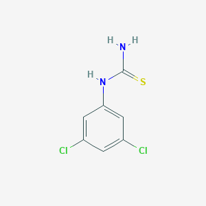 molecular formula C7H6Cl2N2S B024775 3,5-Dichlorophenylthiourea CAS No. 107707-33-5