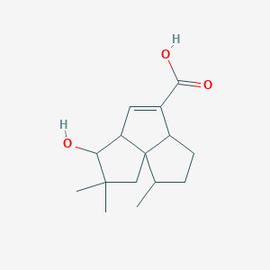 molecular formula C15H22O3 B2477505 Pentalenic acid 