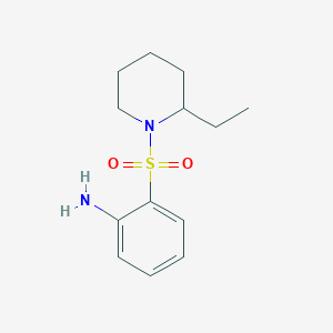 2-[(2-Ethylpiperidino)sulfonyl]aniline