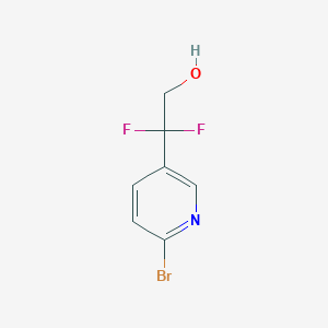 2-(6-Bromopyridin-3-yl)-2,2-difluoroethanol