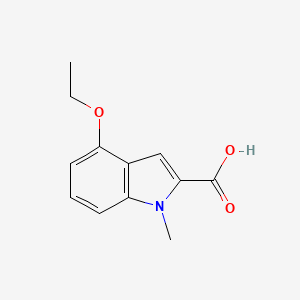 4-Ethoxy-1-methyl-1H-indole-2-carboxylic acid