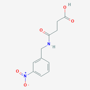 4-[(3-Nitrobenzyl)amino]-4-oxobutanoic acid