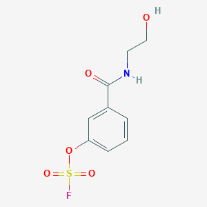 1-Fluorosulfonyloxy-3-(2-hydroxyethylcarbamoyl)benzene