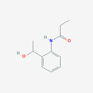 N-[2-(1-hydroxyethyl)phenyl]propanamide