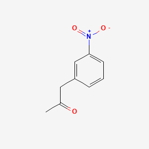 molecular formula C9H9NO3 B2477616 1-(3-Nitrophenyl)propan-2-one CAS No. 39896-32-7