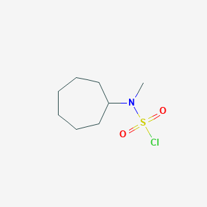 N-cycloheptyl-N-methylsulfamoyl chloride