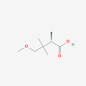 (2S)-4-Methoxy-2,3,3-trimethylbutanoic acid