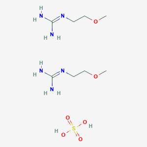 Bis(1-(2-methoxyethyl)guanidine); sulfuric acid
