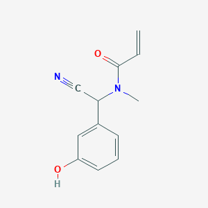 N-[Cyano-(3-hydroxyphenyl)methyl]-N-methylprop-2-enamide