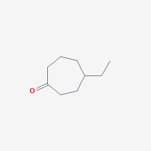 molecular formula C9H16O B2477676 4-Ethylcycloheptan-1-one CAS No. 134390-78-6