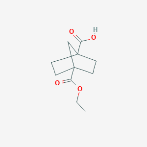 4-(Ethoxycarbonyl)bicyclo[2.2.1]heptane-1-carboxylic acid