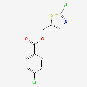 (2-Chloro-1,3-thiazol-5-yl)methyl 4-chlorobenzoate