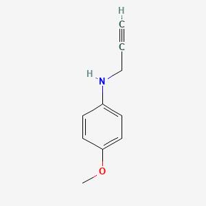 molecular formula C10H11NO B2478031 4-methoxy-N-(prop-2-yn-1-yl)aniline CAS No. 22774-66-9