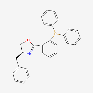 (S)-4-benzyl-2-(2-(diphenylphosphino)phenyl)-4,5-dihydrooxazole