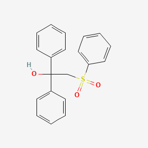 1,1-Diphenyl-2-(phenylsulfonyl)-1-ethanol