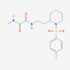 N1-methyl-N2-(2-(1-tosylpiperidin-2-yl)ethyl)oxalamide