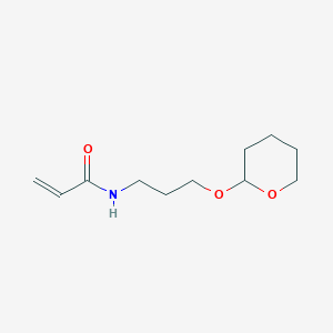 N-[3-(Oxan-2-yloxy)propyl]prop-2-enamide