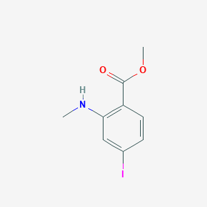 Methyl 4-iodo-2-(methylamino)benzoate